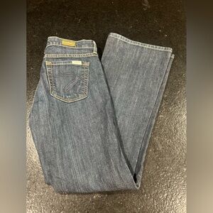 David Kahn Nikki Jeans Size 29 Bootcut Stretch Low Mid Rise